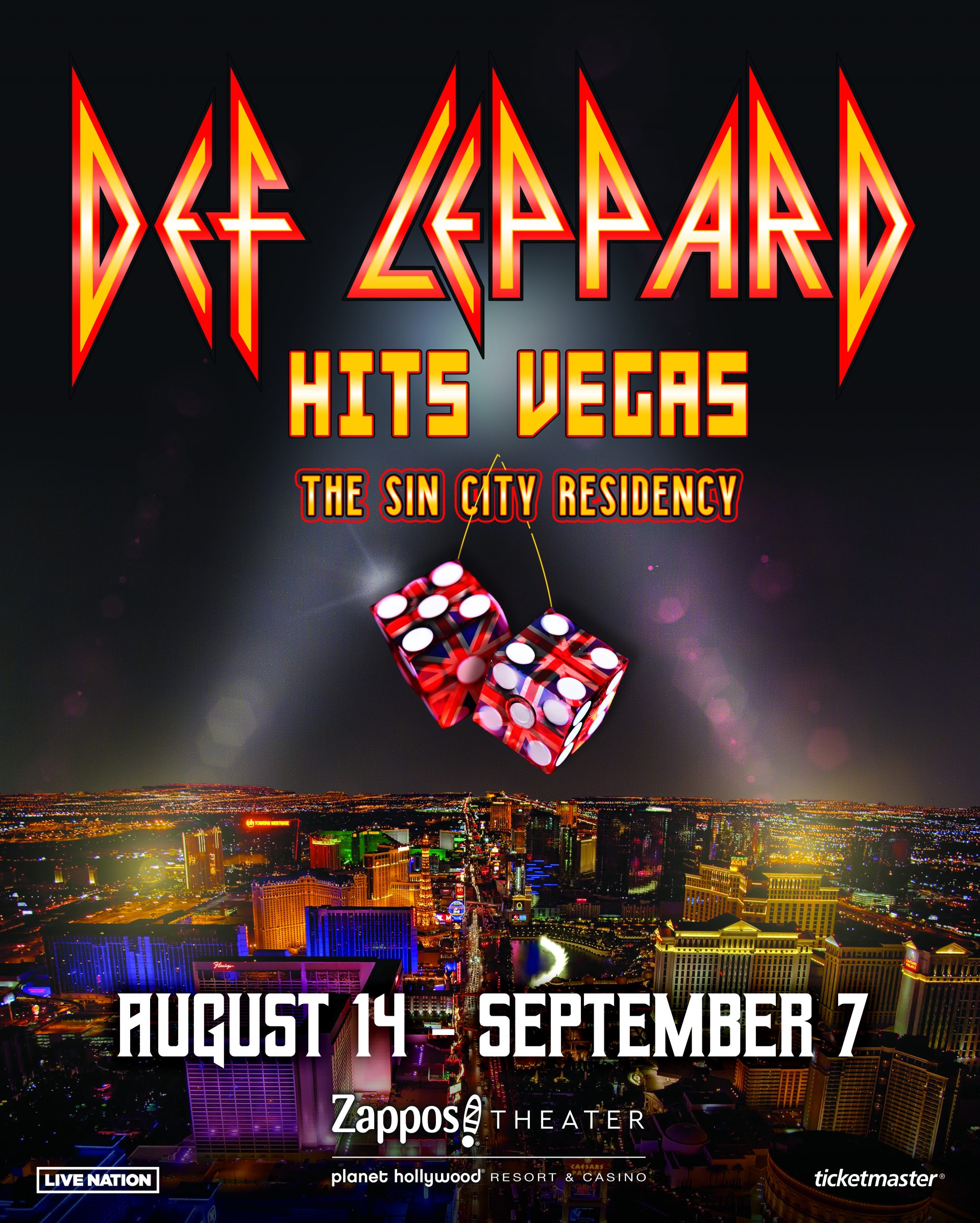 Def Leppard Announce Las Vegas Residency! Primary Wave Music
